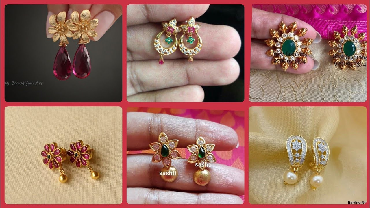 The Many Types of Gold Earrings for Girls by P.P. Jewellers - Issuu