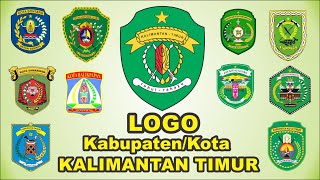Logo Pemerintah Kabupaten/Kota Se-Provinsi Kalimantan Timur
