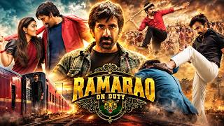 Ramarao On Duty 🔥 Full Action Movie | Ravi Teja, Rajisha Vijayan, Divyansha Kaushik