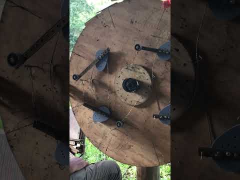 Bessler's wheel try with cam-shape pulleys