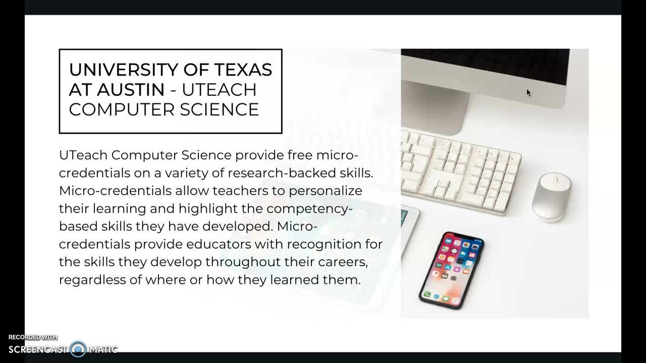 micro-learning and stackable credentials