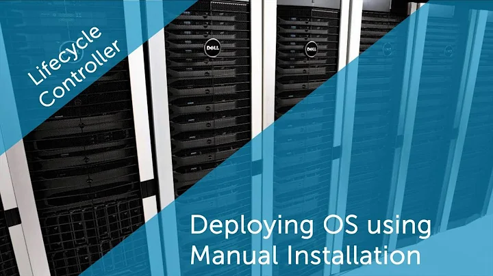 Deploying an Operating System using Lifecycle Controller – Manual Install method