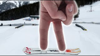 Finger Snowboarding
