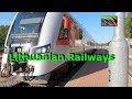 Saint Petersburg - Warsaw railway / Lithuanian Railways train Varena - Vilnius