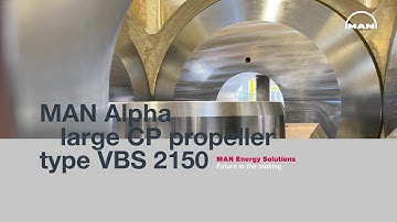 Large Controllable Pitch propeller for container vessel
