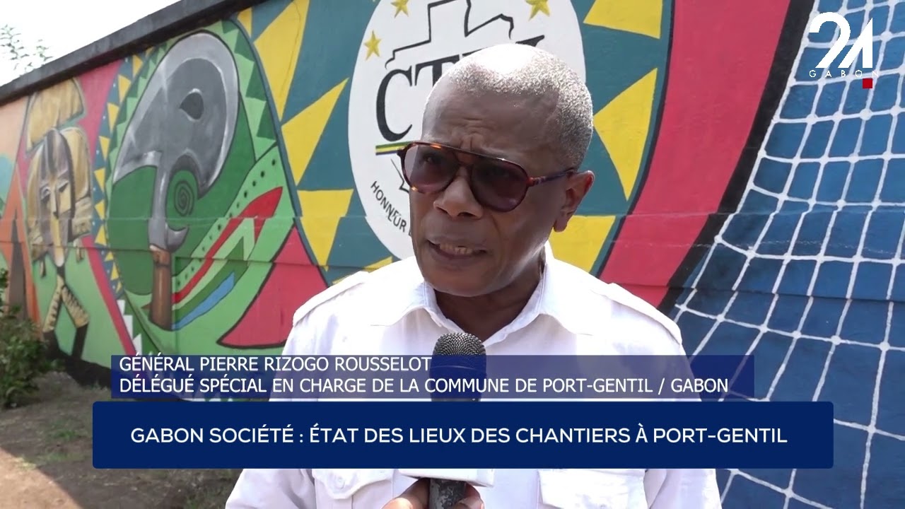 GABON SOCIÉTÉ : ÉTAT DES LIEUX DES CHANTIERS À PORT-GENTIL.