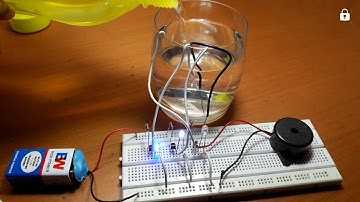 ✔How to make a "Water Level Indicator" on Breadboard [HD]💡