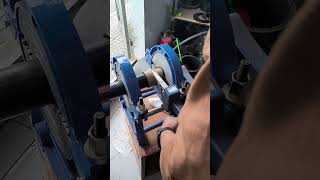 hàn ống HDPE với phụ kiện bằng phương pháp hàn lồng ( hàn âm dương) ( hàn nối trong)