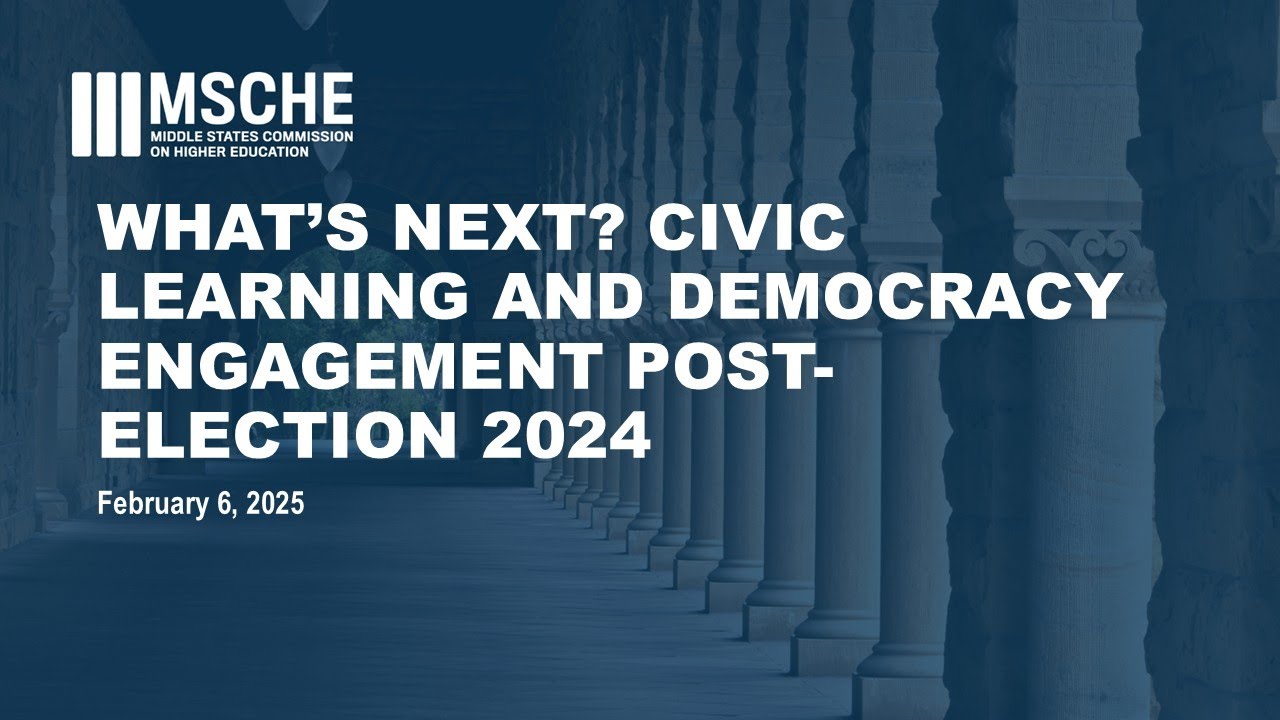 What’s Next Civic Learning and Democracy Engagement Post Election 2024
