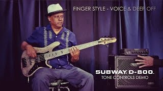 MESA/Boogie Subway® D-800™ Tone Controls Demo