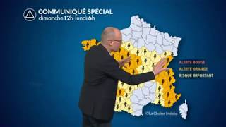 Communiqué Spécial  de niveau orange
