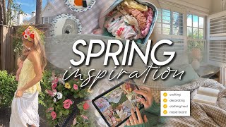 SPRING INSPIRATION | clothing haul, decor shopping, mood board, gardening, & home refresh