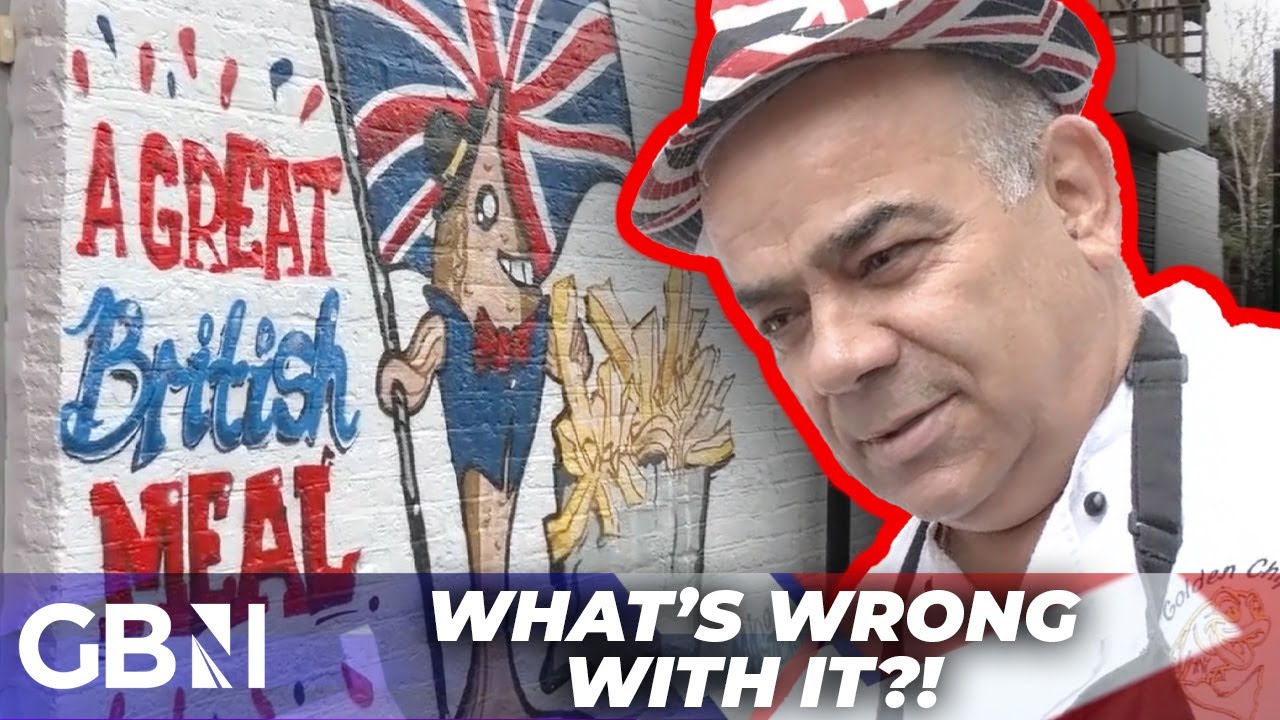 Fish and Chip Shop ordered to REMOVE 'Great British' Union Flag Mural by local Council