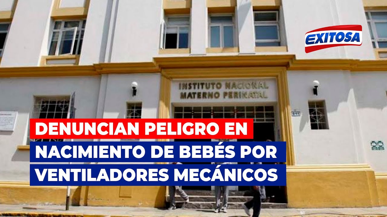 🔴🔵Denuncian peligro en nacimiento de bebés por ventiladores mecánicos en mal estado