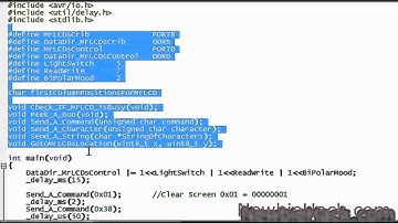 22. Arduino for Production!  AVR Atmega32 - Displaying Number and Finding Positions