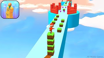 Cube Surfer Gameplay Walkthrough New Skin Part 13 IOS,Android (Levels 46-50)