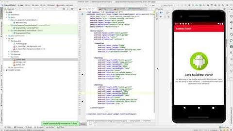 Splash screen in android studio with java | Tutorial - 1