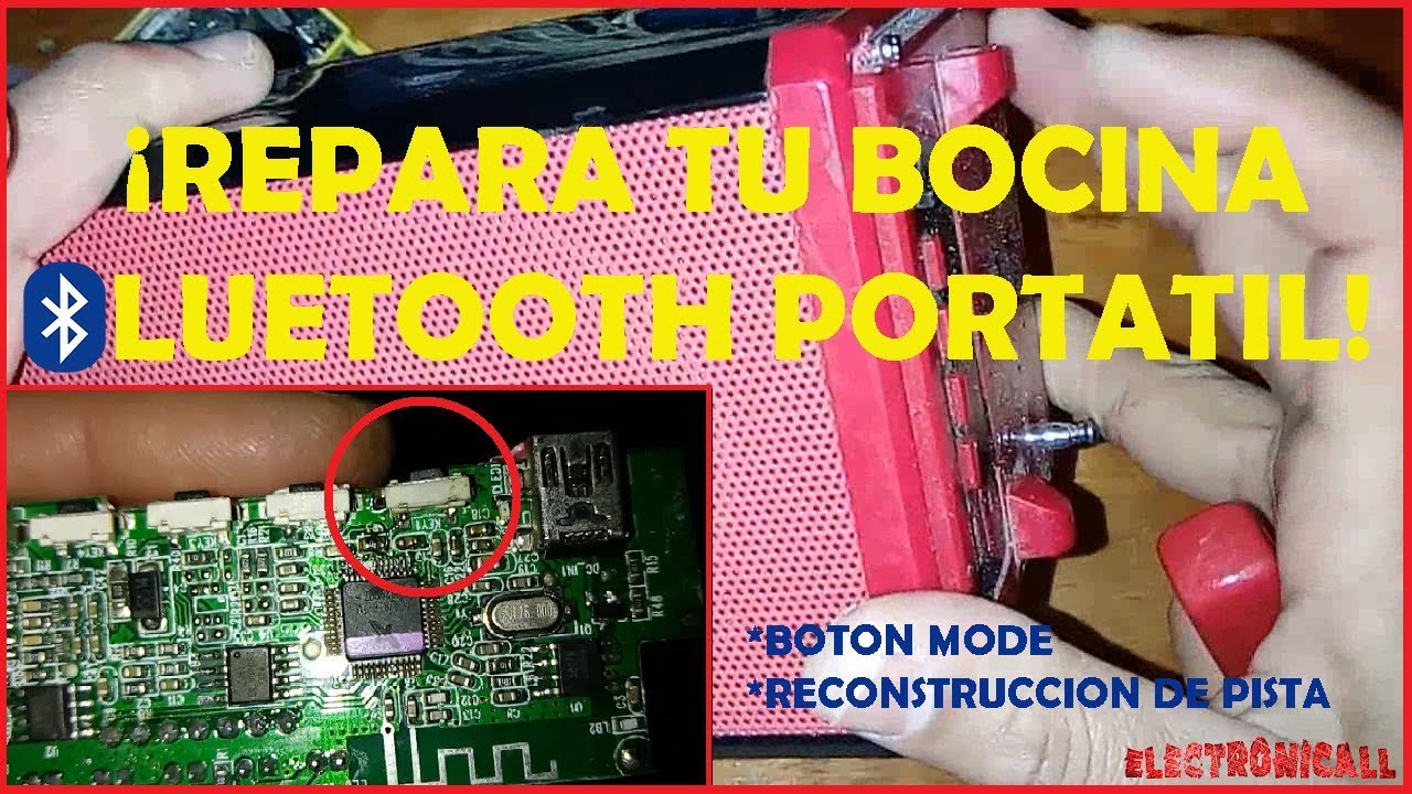 SOLUCIÓN: Reparación de bocina que se apaga al subir volumen.. ¡MUY FÁCIL!  - YouTube