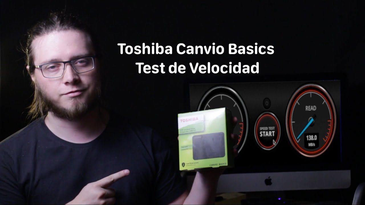 Disco duro externo Toshiba Canvio Basics 4TB Test y Review 2020