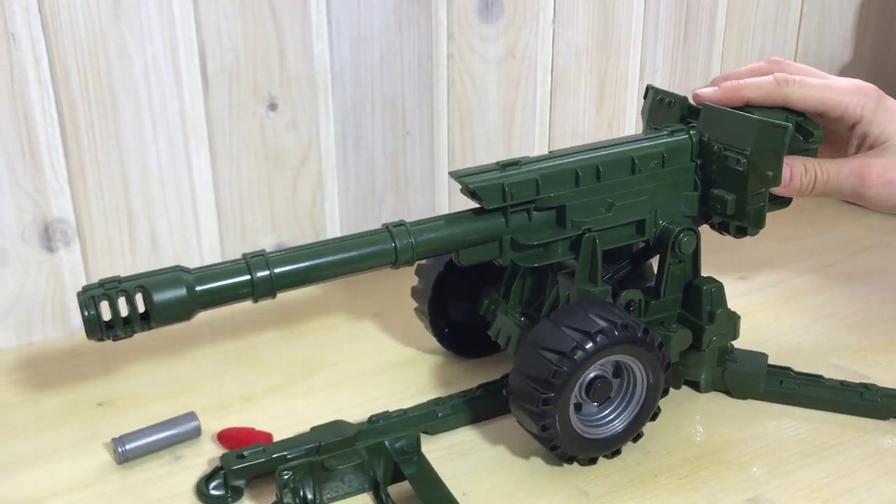 Машина пушка гонка