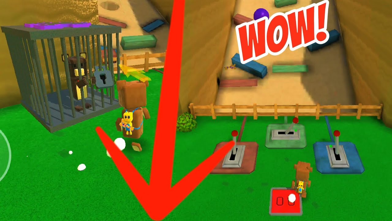 Gameplay Super Bear Adventure Desa Kura Kura Berburu Emot Stiker