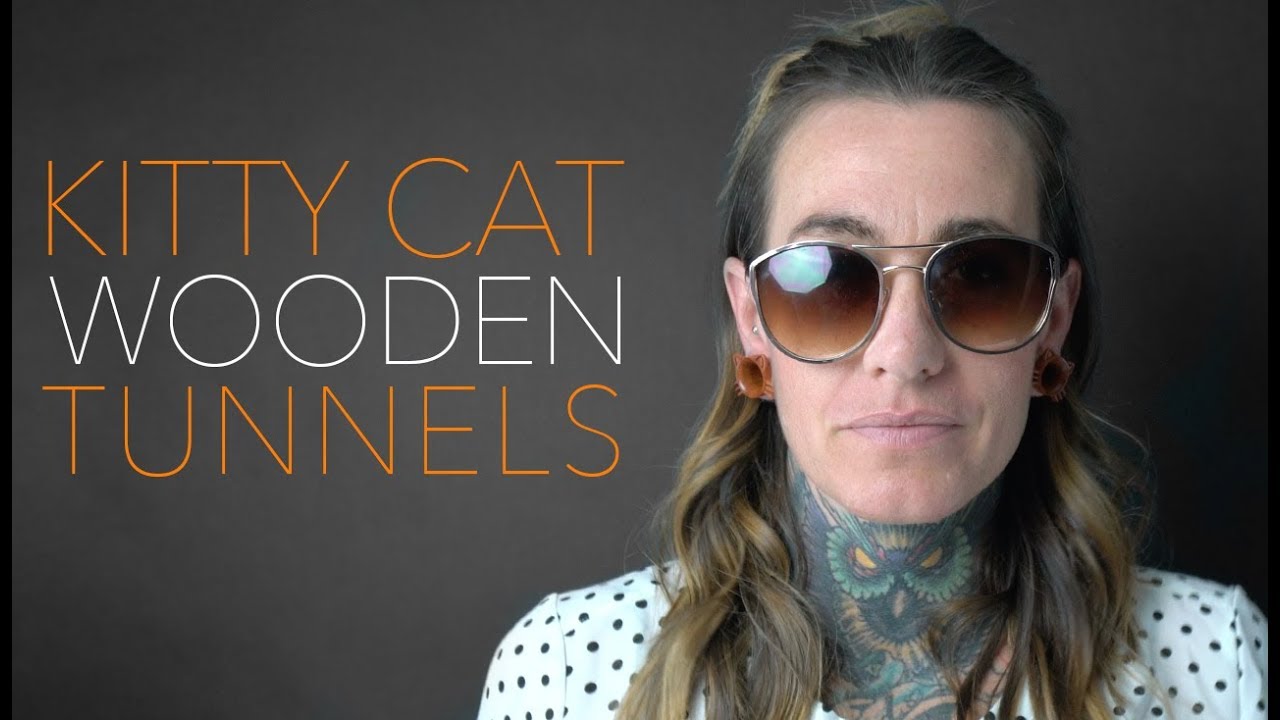 Kitty Cat Wooden Tunnels (6G - 1 & 1/4
