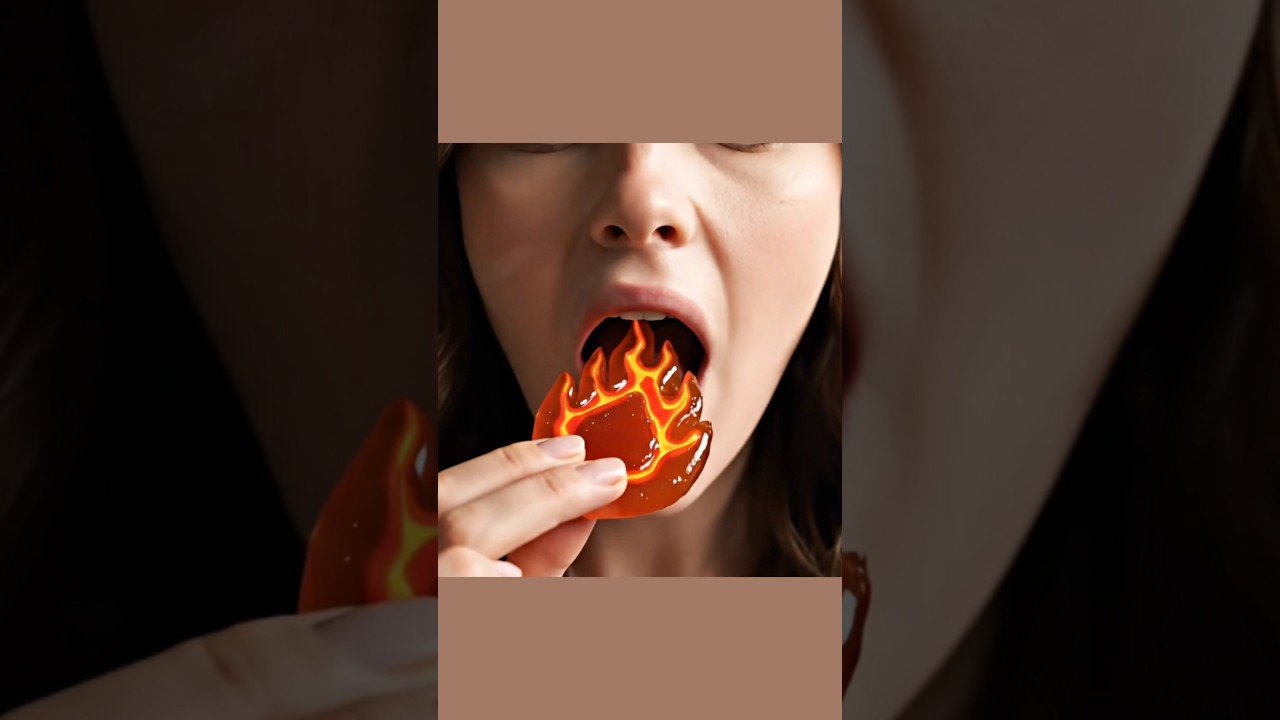 AI ASMR EATING FIRE 🔥ПОПРОБУЙ ОГОНЬ НА ВКУС!🔥 