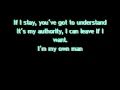 Running from You - Saving Abel [lyrics]