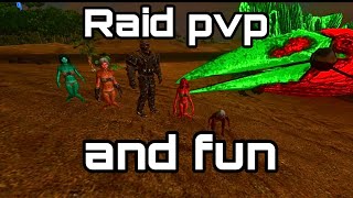 ARK MOBİLE - RAİD PVP AND FUNNY HACK TRİBE