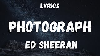 Video thumbnail of "Ed Sheeran - Photograph (Lyrics)"