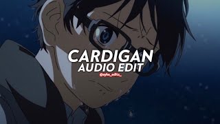 cardigan (tiktok version) - taylor swift [edit audio] Resimi