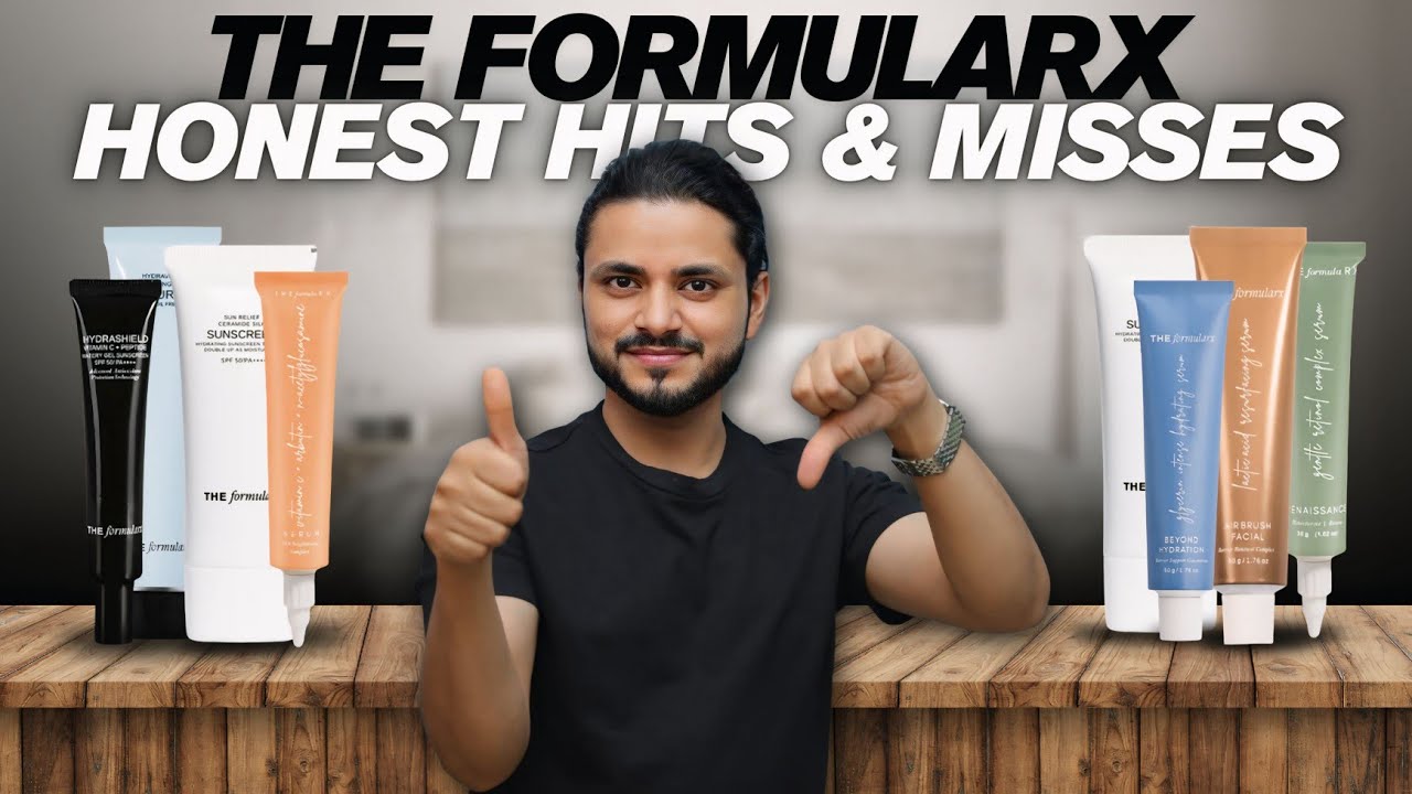 Detailed The Formula RX Hits & Misses | Must watch if you are interested in Skincare from Scientist 