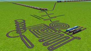 Crazy Spiral Railway Tracks! 🚆 Impossible Train Simulator Challenge screenshot 5