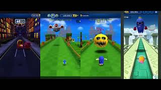 Tails, Baby Sonic, Andronic, Pac-man VS Dr. Eggman Zazz Bash