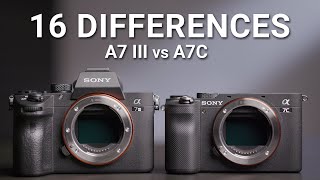 Sony A7C vs A7III - 16 Differences