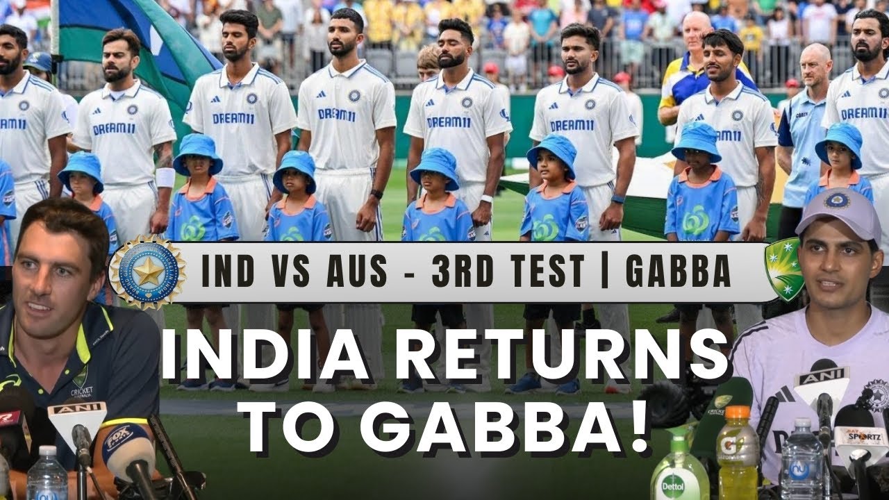 IND vs AUS 3rd Test: BGT Bandwagon Reaches Gabba With Series Levelled ...