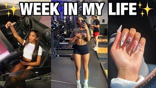 WEEK IN MY LIFE | nights with friends, self care, working out