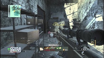 【CoD:MW3】　奈々様ファンが行くTDM　part 72 【PS3】 L118A 22-11