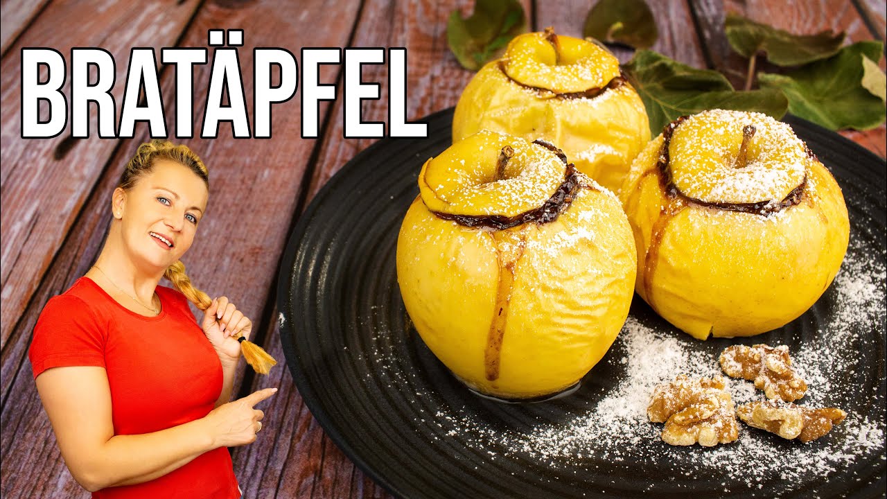 Любителям Яблок понравится этот Десерт | Рецепт печеных яблок с начинкой, просто вкусно