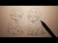 Kirishima ve Tetsutetsu Çizimi - Anime Nasıl Çizilir / My Hero Academia