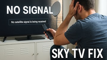 How To FIX Sky TV No Satellite Signal Is Being Received