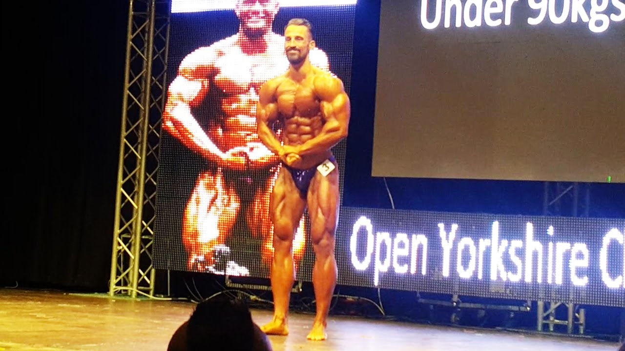 IFBB Pro DFAC Pro Natural bodybuilder Bob Waterhouse Posing routine