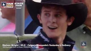 Celebrity Stetson Wright | 93.5 | Calgary Stampede's Yesterday's Delivery Wealth