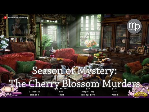 Season of Mystery: The Cherry Blossom Murders -- Hidden Object Game -- Gameplay No Commentary -- PC