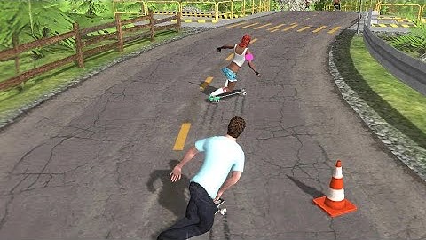 Downhill Racer League Gameplay Walkthrough [ANDROID/iOS] #gaming #race