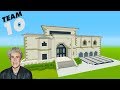 Minecraft Tutorial: How To Make Jake Pauls NEW House "Team 10 House"