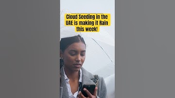 Why the UAE is Shelling Out Billions for Artificial Rain! #CloudSeeding #UAEWeather #shorts