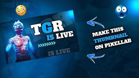 How To Make Free Fire Live Stream Thumbnail On Android | Free Fire Thumbnail Kaise Banaye 2024