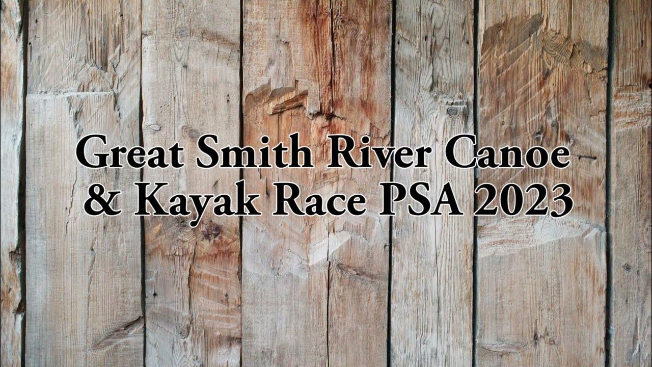 Great smith river canoe and kayak race psa 2023 youtube