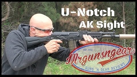 Circle 10 AK AK-74 / AK-47 U-Notch Peep Sight Review (HD)